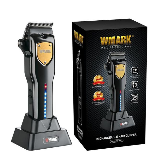 1 (80) Wmark NG-2043 Plus Rechargeable Hair Clipper