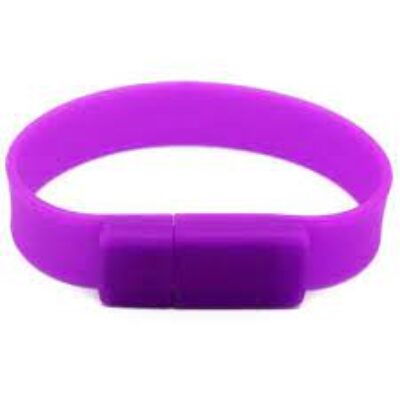 Silicon Wristband Flash 4Gb Purple