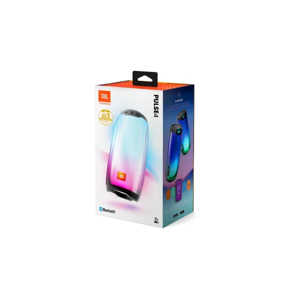 JBL Pulse 4 Waterproof Portable Bluetooth Speaker-Black