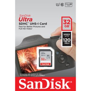 SanDisk Ultra Sdhc Card 32gb 120mb/s
