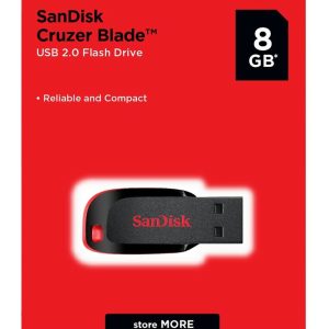 Sandisk Cruzer Blade Usb 2.0 Flash Drive 8gb