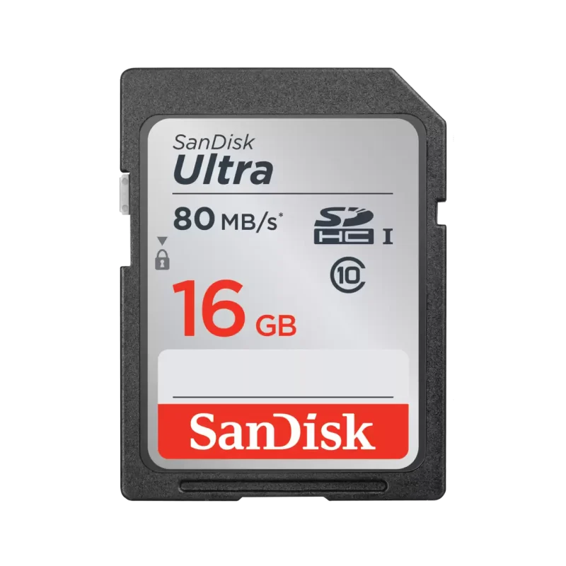 SanDisk Ultra Sdhc Card 16gb 80mb/s