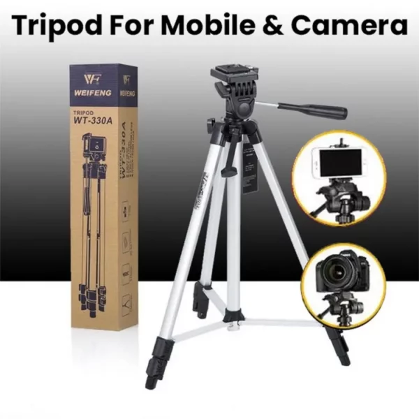 330A Professional Phone/Camera Tripod Stand