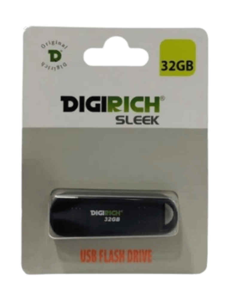 Digirich V-Cut Flash Drive 32Gb White