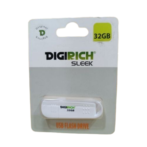 Digirich Sleek Flash Drive 32Gb White