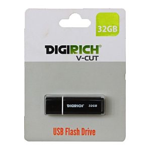 Digirich V-Cut Flash Drive 32Gb Black