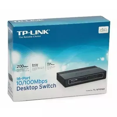 Tp Link Tl-Sf1016D 16 Ports Desktop Switch