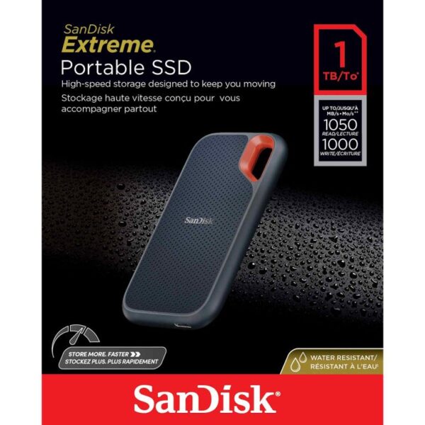 Sandisk Extreme Portable SSD 1TB 1050mb/s