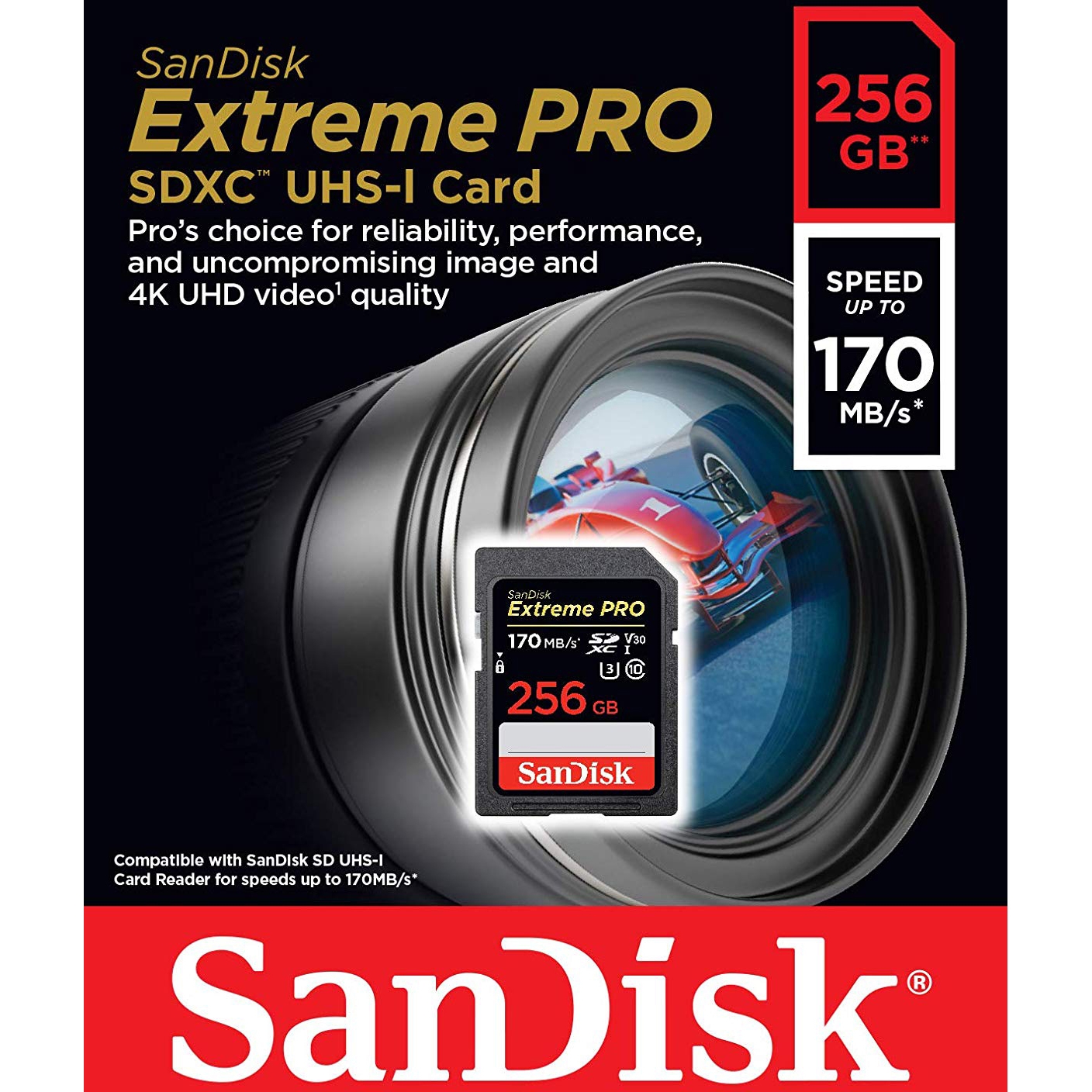 Sandisk Extreme Pro Sdhc 256gb 200mb/s