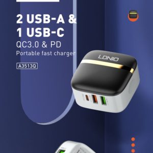 Ldnio A3513Q 32W Pd (Iphone) Dual Usb Ports Best Buy