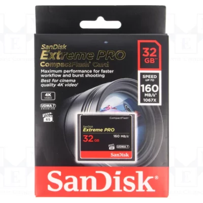 Sandisk Extreme Pro Compact Flash Sdhc 32Gb 160mb/s