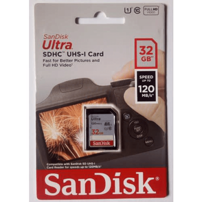 SanDisk Ultra Sdhc Card 32gb 120mb/s