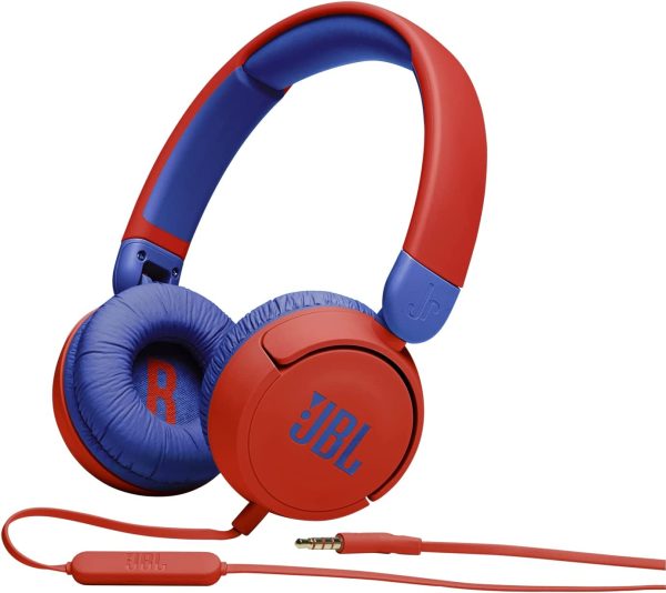 Jbl Jr310 Wired Headset Red