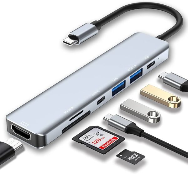 Type C Hub 7 In 1 N/M
