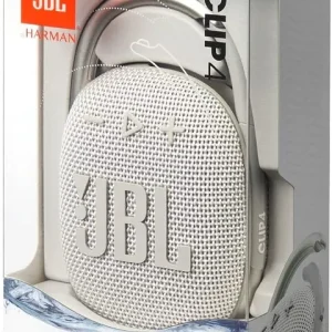 Jbl Clip 4 Waterproof Bluetooth Speaker - White