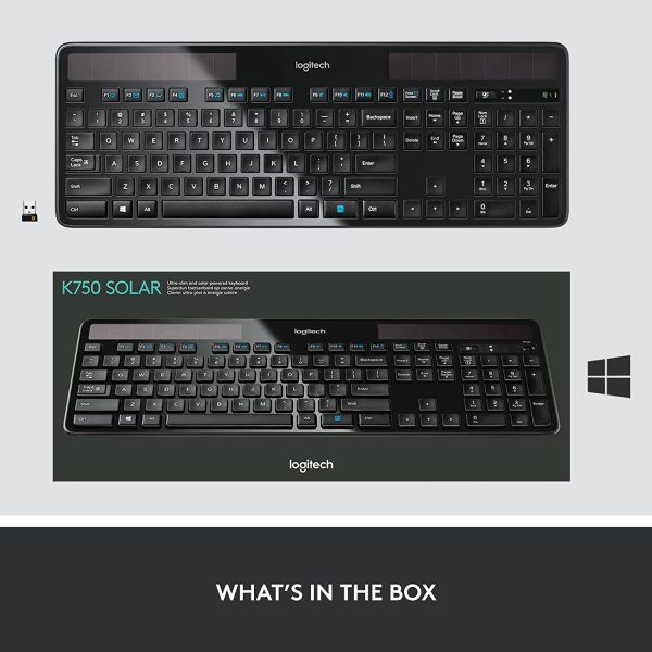 Logitech K750 Wireless Solar Keyboard