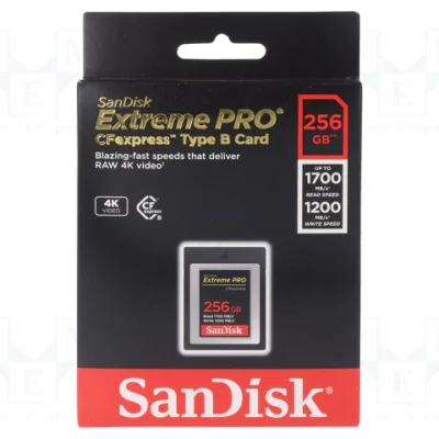 SanDisk Extreme Pro CFexpress Type B Card 256gb 1700mb/s