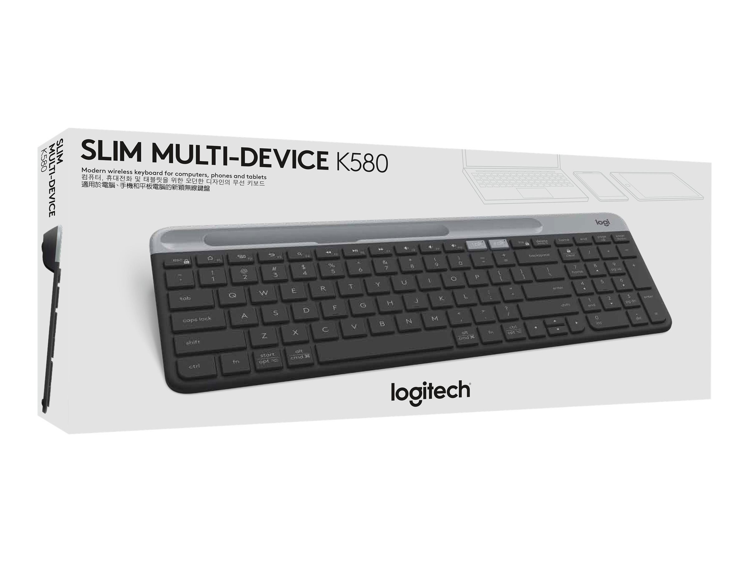 Logitech K580 Slim Multi-device Wireless Keyboard
