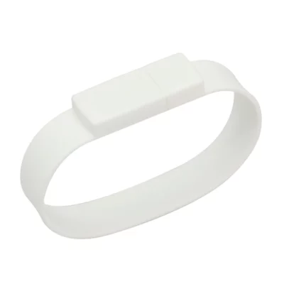 Silicon Wristband Flash 32Gb White