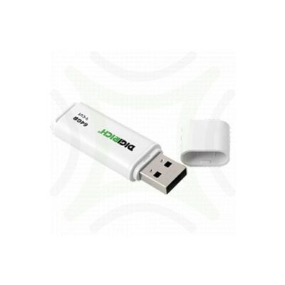 Digirich V-Cut Flash Drive 4Gb White