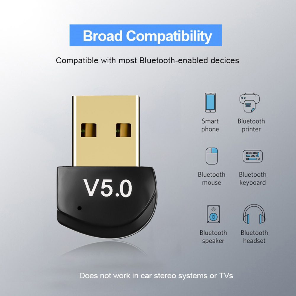 Wireless Usb Bluetooth 5.0 Adapter Dongle