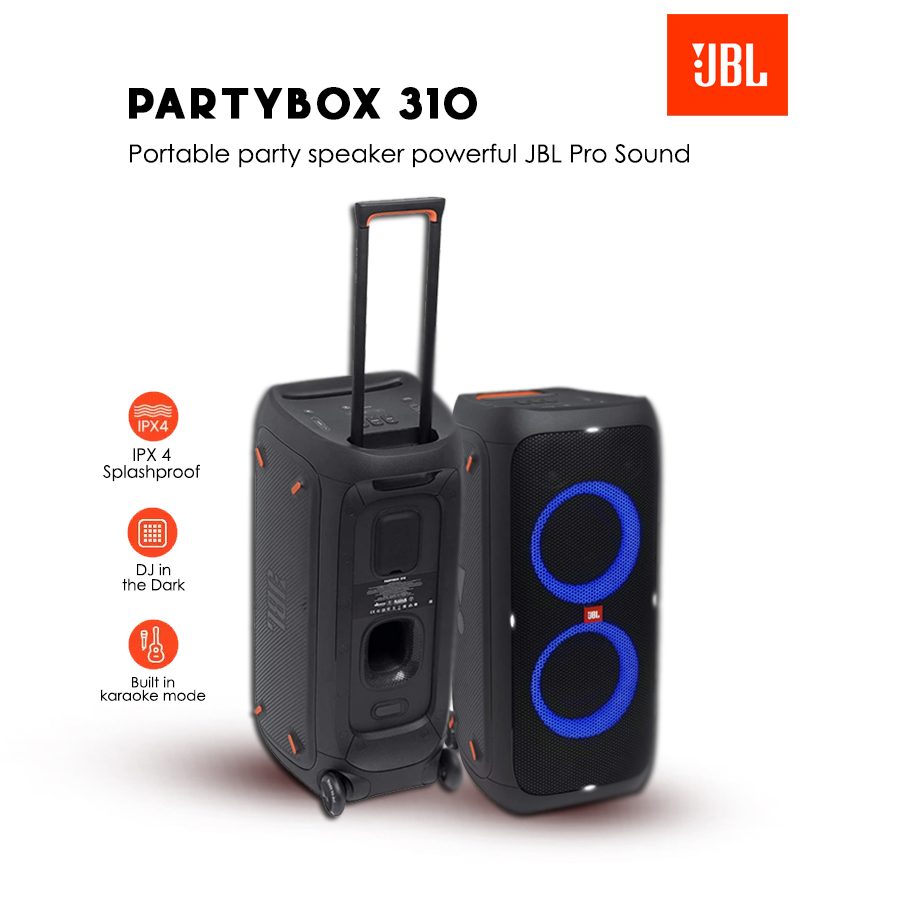 New! JBL Partybox 310 Portable Speaker