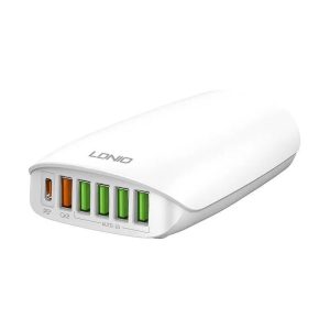 LDNIO A6573c 6 Ports Desktop Charger - 65w