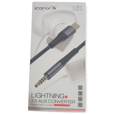 Iconix AX2216 Lightning 3.5 Aux Coverter