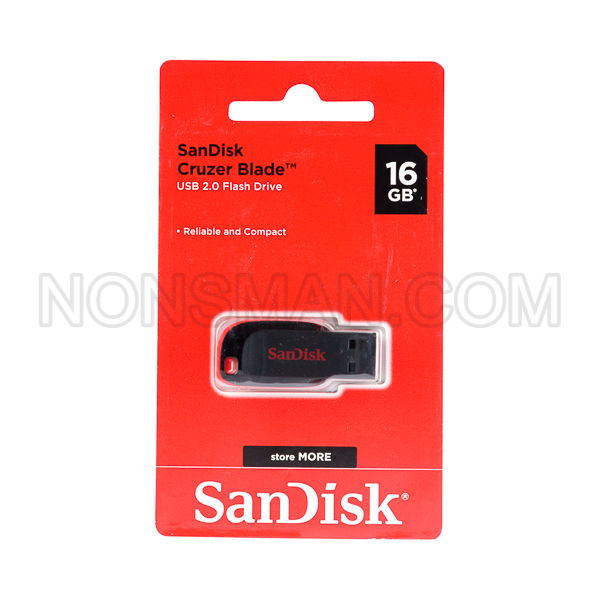 Sandisk Cruzer Blade Usb 2.0 Flash Drive 16gb