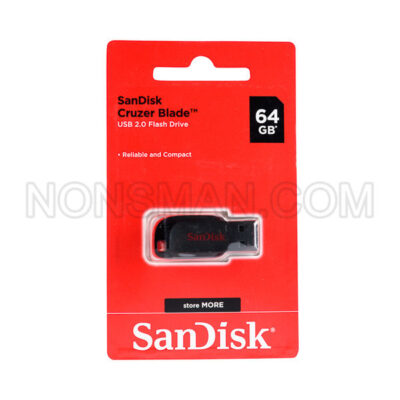 Sandisk Cruzer Blade Usb 2.0 Flash Drive 64gb