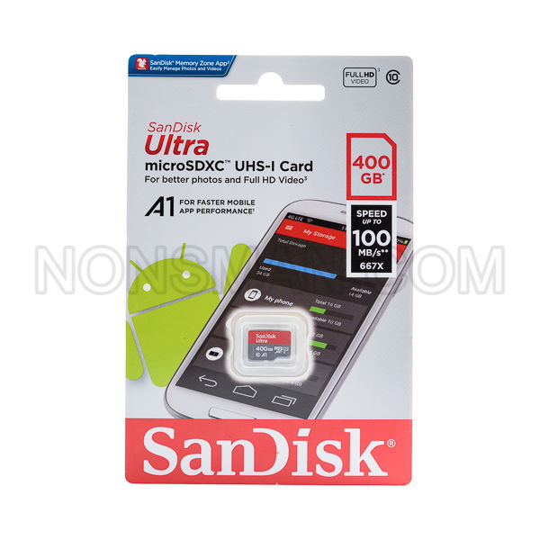 Sandisk Ultra Micro Sd Card 400gb 120mb/s