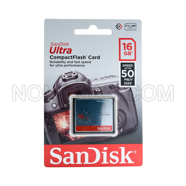 Sandisk Ultra 16Gb Compact Flash 50Mb/S High Quality