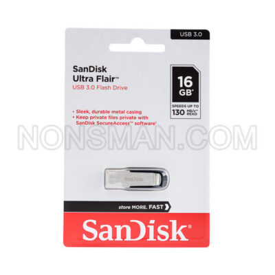 Sandisk Ultra Flair Usb 3.0 Flash Drive 16gb 130/150mb/s