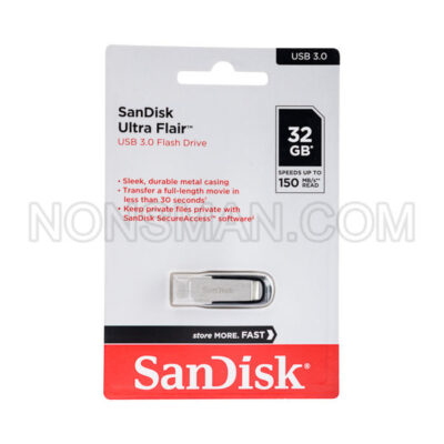Sandisk Ultra Flair Usb 3.0 Flash Drive 32gb
