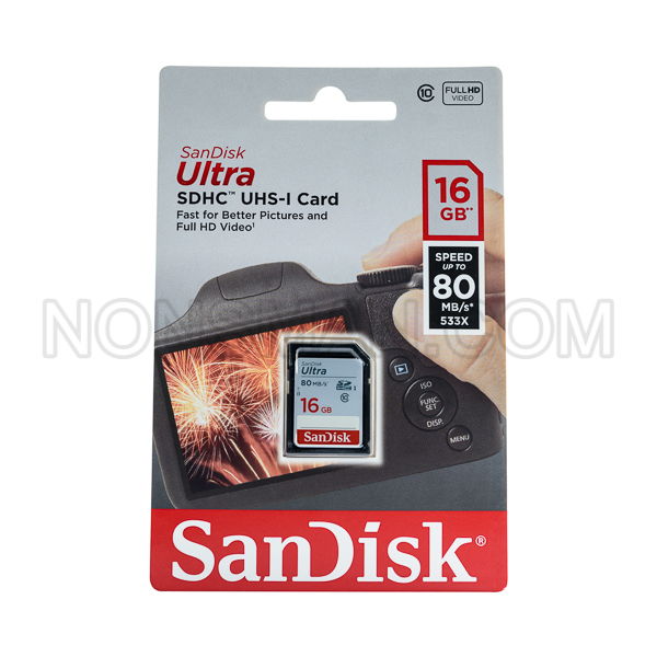 SanDisk Ultra Sdhc Card 16gb 80mb/s