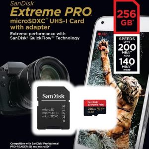 Sandisk Extreme Pro microSDXC 256gb 200mb/s