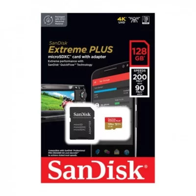 Sandisk Micro SD 128GB Extreme Pro 200mbs