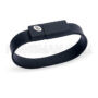 Silicon Wristband Portable Flash 8Gb Black
