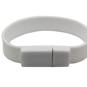 Silicon Wristband Flash 32Gb White