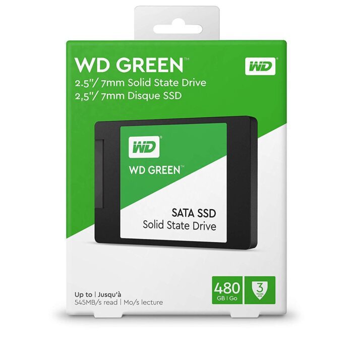 WD Green 480GB Internal PC SSD