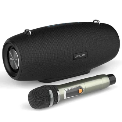 Zealot S67-Plus Portable 75W Bluetooth Speaker + Mic