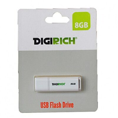 Digirich V-Cut Usb 2.0 Flash Drive 8gb White Best Buy