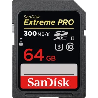 Sandisk Sd Extreme Pro 64Gb 300Mbps
