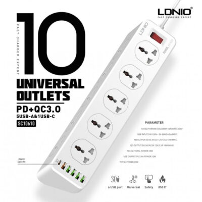 Ldnio Sc10610 Pd/5Usb/10 Sockets Best Buy