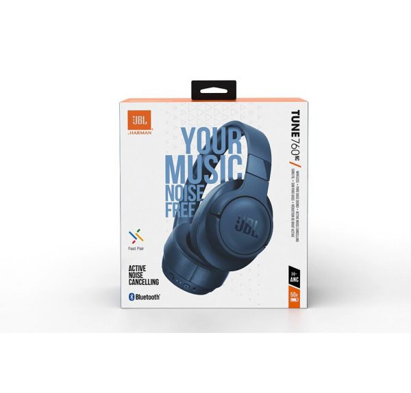 Jbl Tune 760Anc Wireless Headset Blue