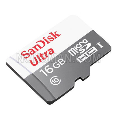 Sandisk Micro Sd Card 16gb + Adapter C-10 80mb/s