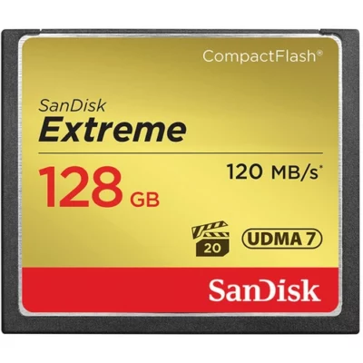 Sandisk Extreme Pro Compact Flash Card 128Gb 160mb/s