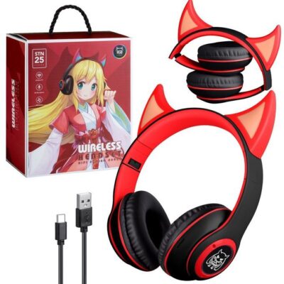 STN-25 Cat Ear Headset  With Tf Card Slot
