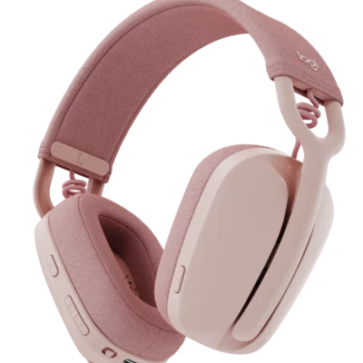 Logitech Zone Vibe 100 Wireless Headset-pink