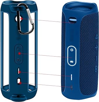 Jbl Silicone Case for Flip 5/6 Speaker Blue